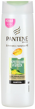 Шампунь Укрепление и блеск для ослабленных и тусклых волос, Pantene Pro-V, 400 мл