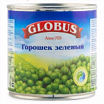 Горошек зеленый консервированный, Globus, 425 мл