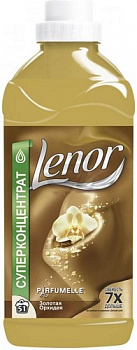 Кондиционер для белья суперконцентрат Parfumelle Золотая орхидея, Lenor, 1,8 л.