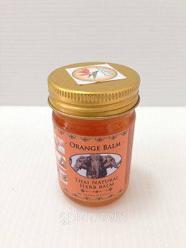 Тайский оранжевый бальзам согревающий, 50 гр