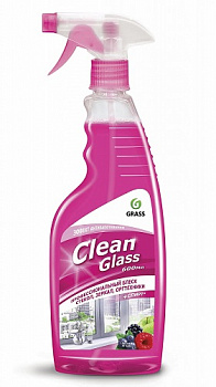Чистящее средство для стеклянных и пластиковых поверхностей Лесные ягоды, Clean Glass Grass, 600 мл.