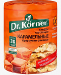 Хлебцы кукурузно-рисовые Карамельные, Dr.Korner, 90 гр