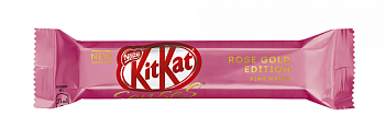 Шоколадный батончик Senses Rose Gold Edition, KitKat, 58 гр