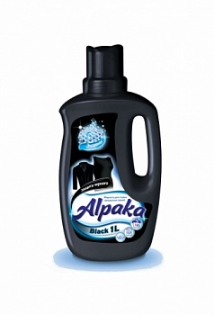 Жидкость для стирки черных вещей Black, Alpaka, 1 л