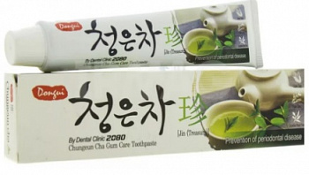 Зубная паста гелевая Восточный чай, Aekyung, 130 гр