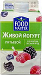 Йогурт питьевой со вкусом лесных ягод 2% (тетрапак), FoodMaster, 450 гр