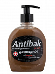 Крем-мыло жидкое черное Дегтярное Antibak, Aromika, 330 мл