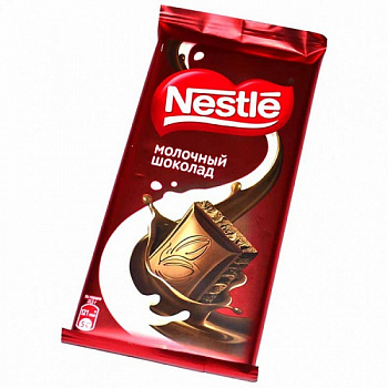 Шоколад нежный Молочный, Nestle, 82 гр