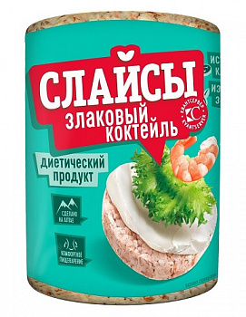Слайсы Злаковый коктейль, Продукт Алтая, 100 гр.
