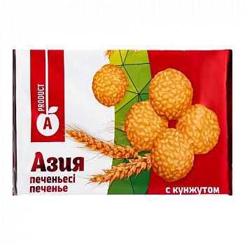 Печенье Азия с кунжутом, A-Product, 200 гр. 