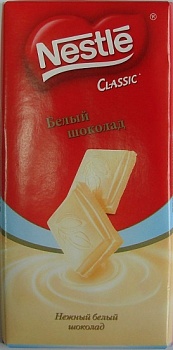 Nestle нежный Белый шоколад, 90 гр