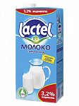 Молоко с витамином D 3,2%, Lactel, FoodMaster  1 л
