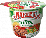 Пюре картофельное со вкусом говядины и с зеленым луком, Махеевъ, 40 гр