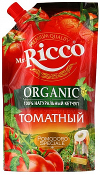 Кетчуп Томатный, Mr. Ricco, 350 гр