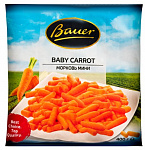 Морковь мини замороженная, Bauer, 400 гр