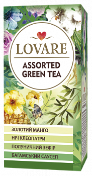 Чай пакетированный Ассорти, Lovare, 24 пак, 36 гр