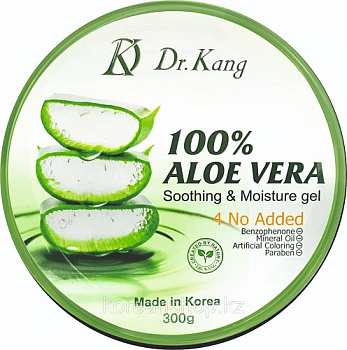 Многофункциональный гель для лица и тела с 100% содержанием Aloe Vera, Dr. Kang, 300 мл