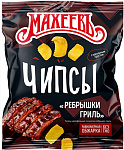 Чипсы картофельные со вкусом Ребрышек гриль, Махеевъ, 80 гр