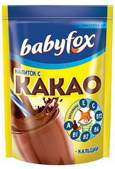Напиток с какао, Babyfox, 135 гр