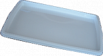 Поднос пластмассовый Valery 45х35 см (белый), Plastika, 1 шт (P1122) 