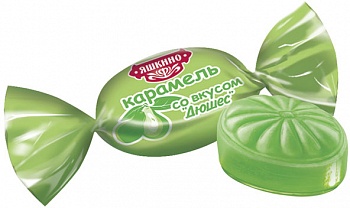 Конфеты Карамель со вкусом «Дюшес», Яшкино, 34 штуки (200 гр. ± 10 гр.)