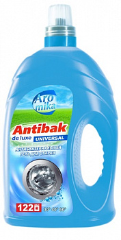 Гель для стирки антибактериальный Antibak Universal, Aromika, 4300 мл
