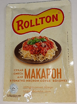 Приправа для макарон в томатно-мясном соусе Болонез, Роллтон, 30 гр