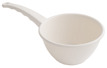 Ковш, Plastika, 1,5 л (Р177) белый мрамор