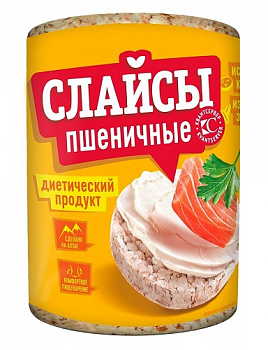 Слайсы Пшеничные, Продукт Алтая, 90 гр.