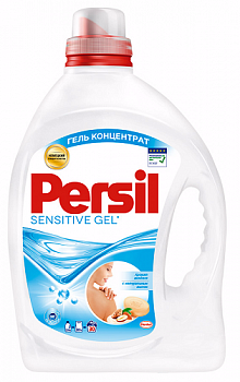 Гель для стирки с ароматом миндаля и натуральным мылом  Sensitive, Persil, 1,3 л
