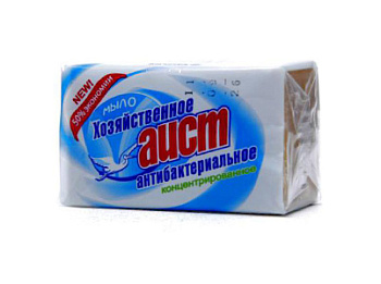 Мыло хозяйственное антибактериальное 65%, Аист, 200 гр