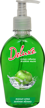 Жидкое мыло Яблоко, Deluxe, 250 мл
