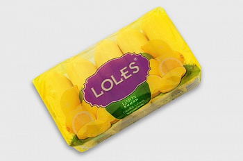 Мыло туалетное Лимон, Lole's, 5 шт х 60 г