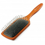 Расческа для волос массажная с металлическими зубьями, Scarlet line (DOK8488-HM)
