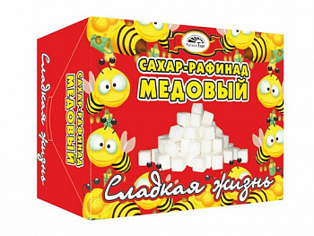 Сахар рафинад Медовый, Регион Торг, 450 гр.