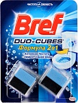 Чистящие кубики для унитаза, Bref Duo-Cubes, 2х50 гр.