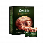Чай черный байховый цейлонский English Edition, Greenfield, 100 пакетиков