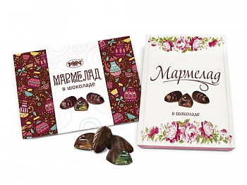 Мармелад «В шоколаде» (худ. коробка), Рахат, 200 гр