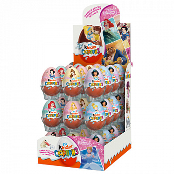 Яйцо шоколадное с игрушкой для девочек ApPlayDo, Kinder Сюрприз, 20 гр