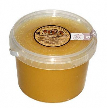 Мед натуральный гречишный, ИП Семенова, 500 гр