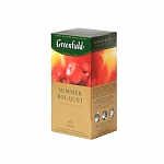 Чайный напиток со вкусом малины Summer Bouquet, Greenfield, 25 пакетиков