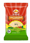 Сычужный продукт Сметанковый оригинальный 50%, Юговской комбинат молочных продуктов, 200 гр