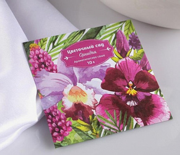 Саше ароматическое "Цветочный сад", орхидея