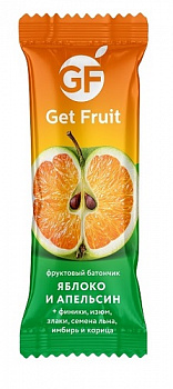 Фруктовый батончик Яблоко и апельсин, Fruit Band, 30 гр