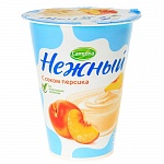 Йогурт с Соком персика 1,2%, Нежный, 320 гр