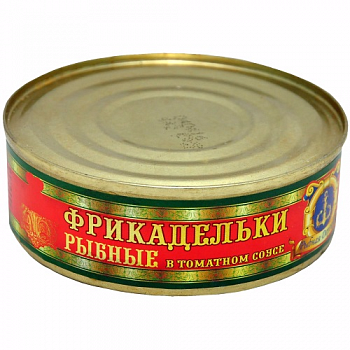 Фрикадельки рыбные в томатном соусе, Рыбная Держава, 235 гр