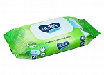 Влажная туалетная бумага, Aura Ultra Comfort, 50 шт