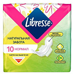 Прокладки гигиенические Ultra Normal 4 кап., Libresse Natural Care, 10 шт