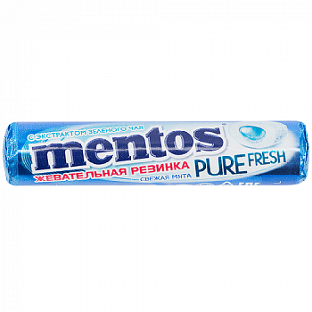 Жевательная резинка Pure Fresh Свежая мята, Mentos, 16 гр