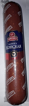 Колбаса варено-копченая Конская, Мясодел, 440 гр
